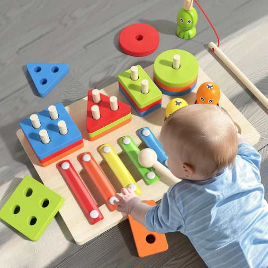Juguete Montessori xilófono