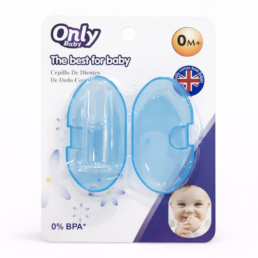 cepillo de dientes de dedo para bebe