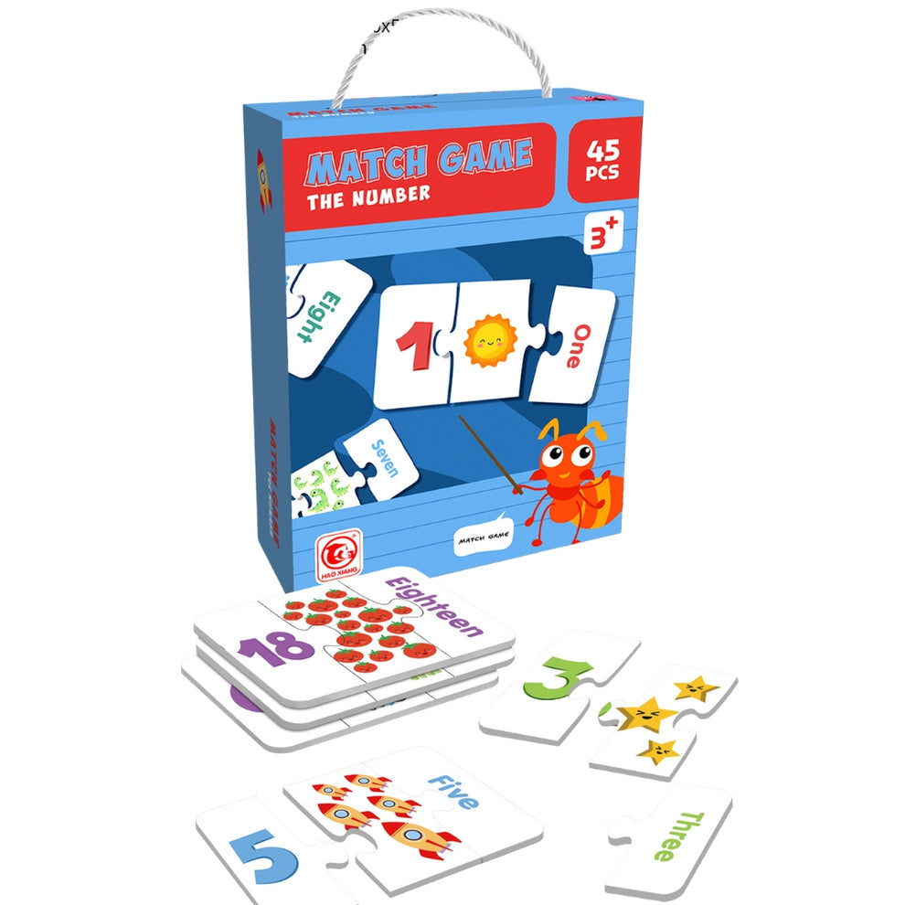 Juego didáctico de números