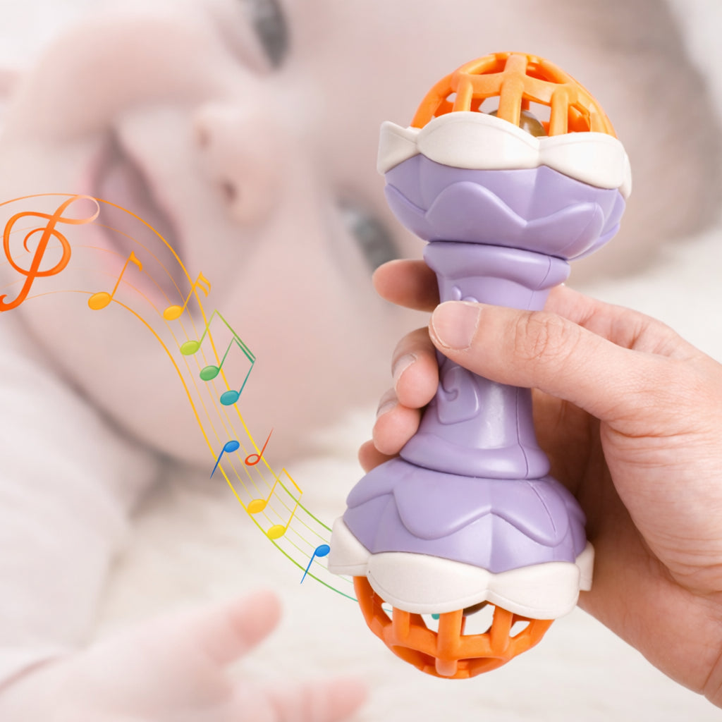Sonajero para bebé sensorial