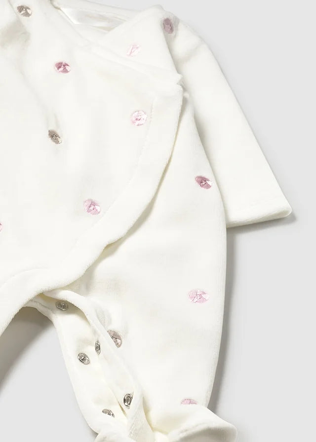 Pijama Entera Crudo-Marfil