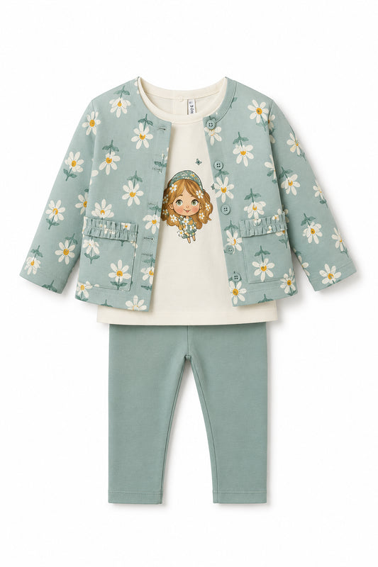 Conjunto 3 Piezas Con Chaqueta Mayoral