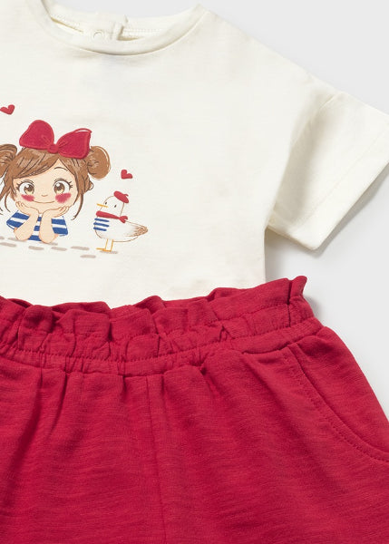Conjunto 3 Piezas Con Chaqueta Estampada Mayoral