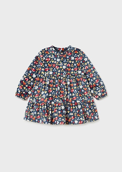 Vestido Estampado Terciopelo