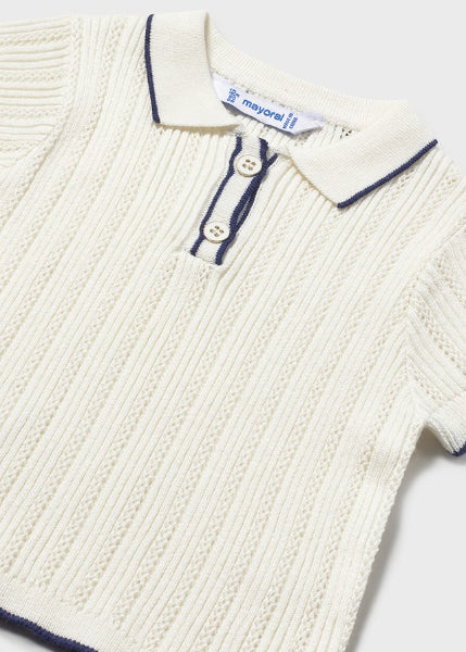 Polo Tejido Cuello Ribeteado Mayoral