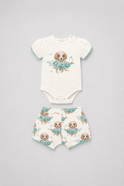 Conjunto 2 Piezas Bebé Niña