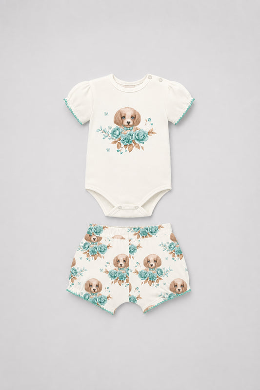Conjunto 2 Piezas Bebé Niña