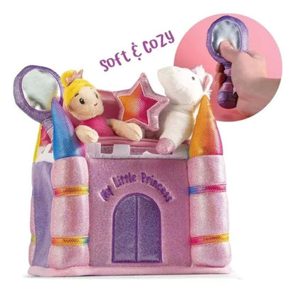 Castillo bolso princesa de peluche