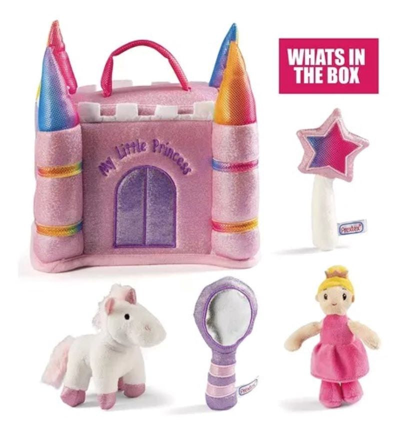 Castillo bolso princesa de peluche