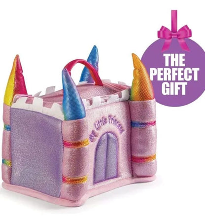 Castillo bolso princesa de peluche
