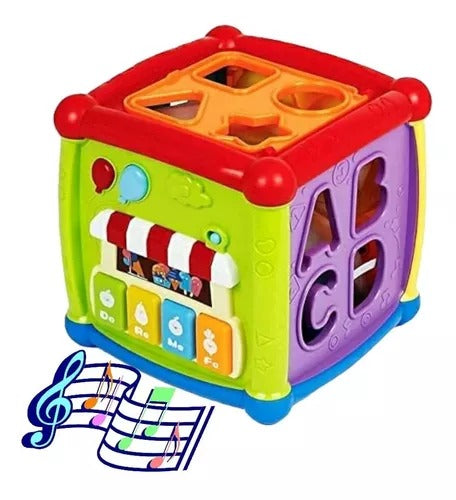Cubo piano musical para bebé