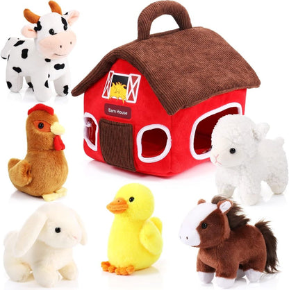 Peluches de granja para niños