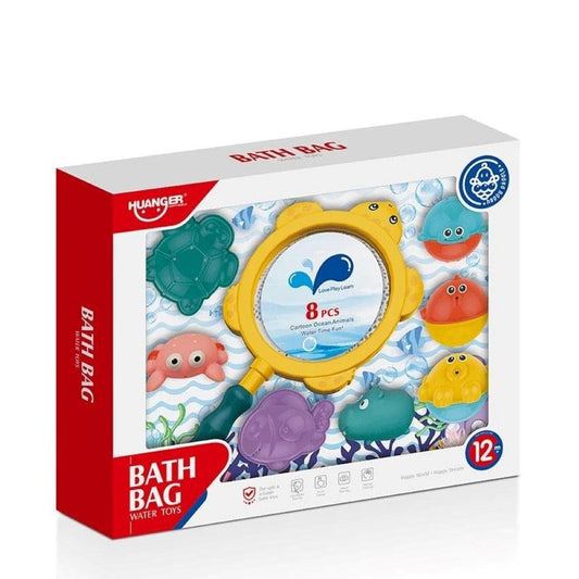 Juego de baño con animalitos
