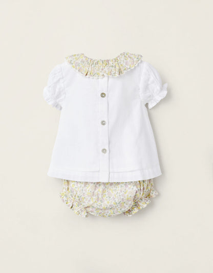Conjunto Short Blanco