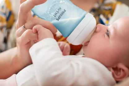 Tetero Avent Natural Response azul 9oz