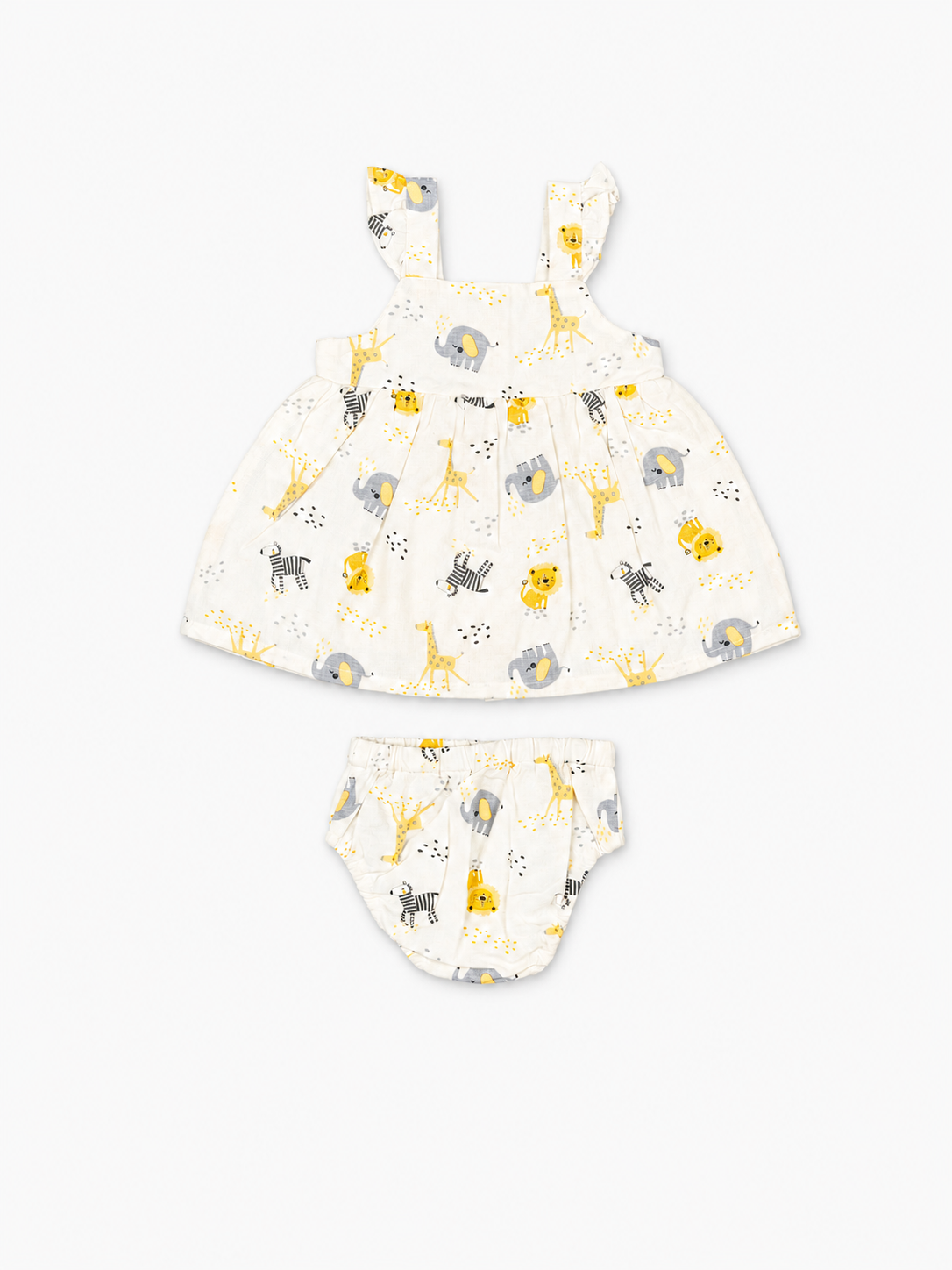 Vestido Crudo-Marfil