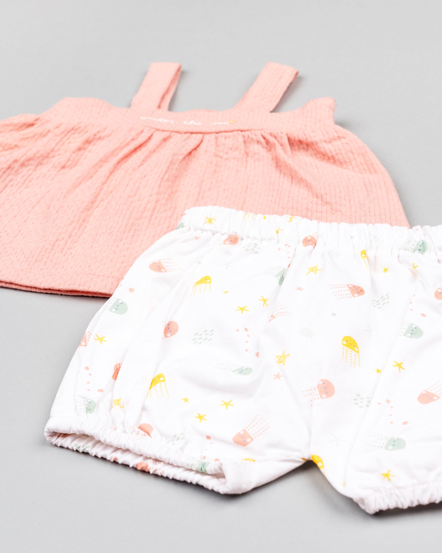 Conjunto Short Rosa