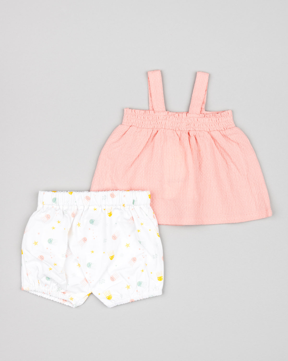 Conjunto Short Rosa