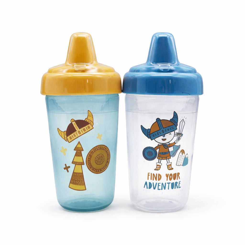 Vaso entrenador bebé antiderrame x2