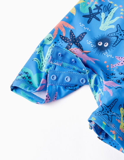Vestido De BañO Entero Azul