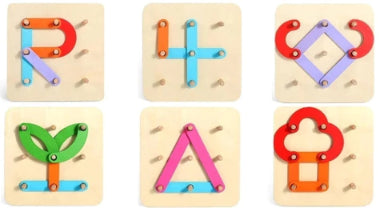Juguete sensorial para armar Montessori