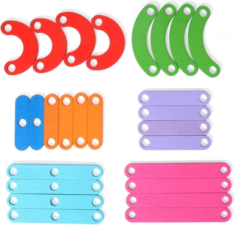 Juguete sensorial para armar Montessori