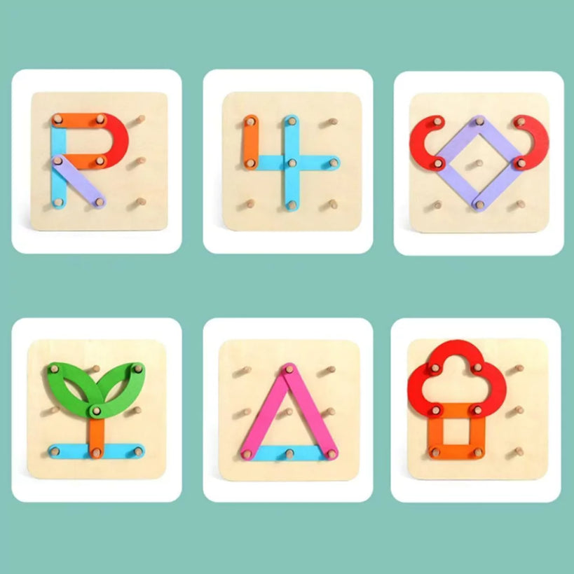 Juguete sensorial para armar Montessori