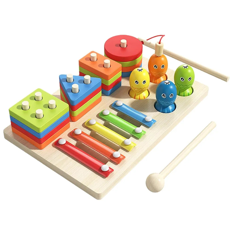Juguete Montessori xilófono