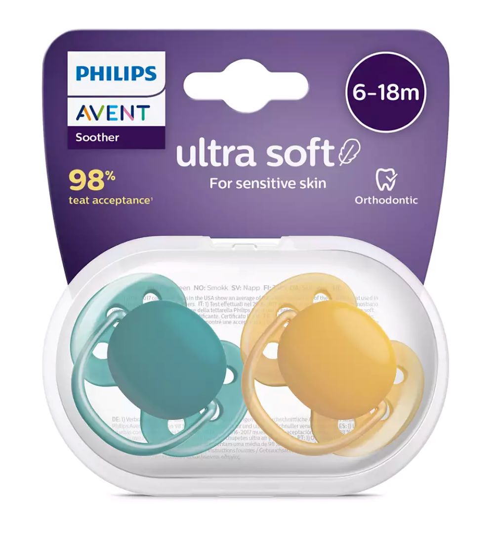 Chupo entretendedor ultra soft 6 a 18 meses Philips Avent