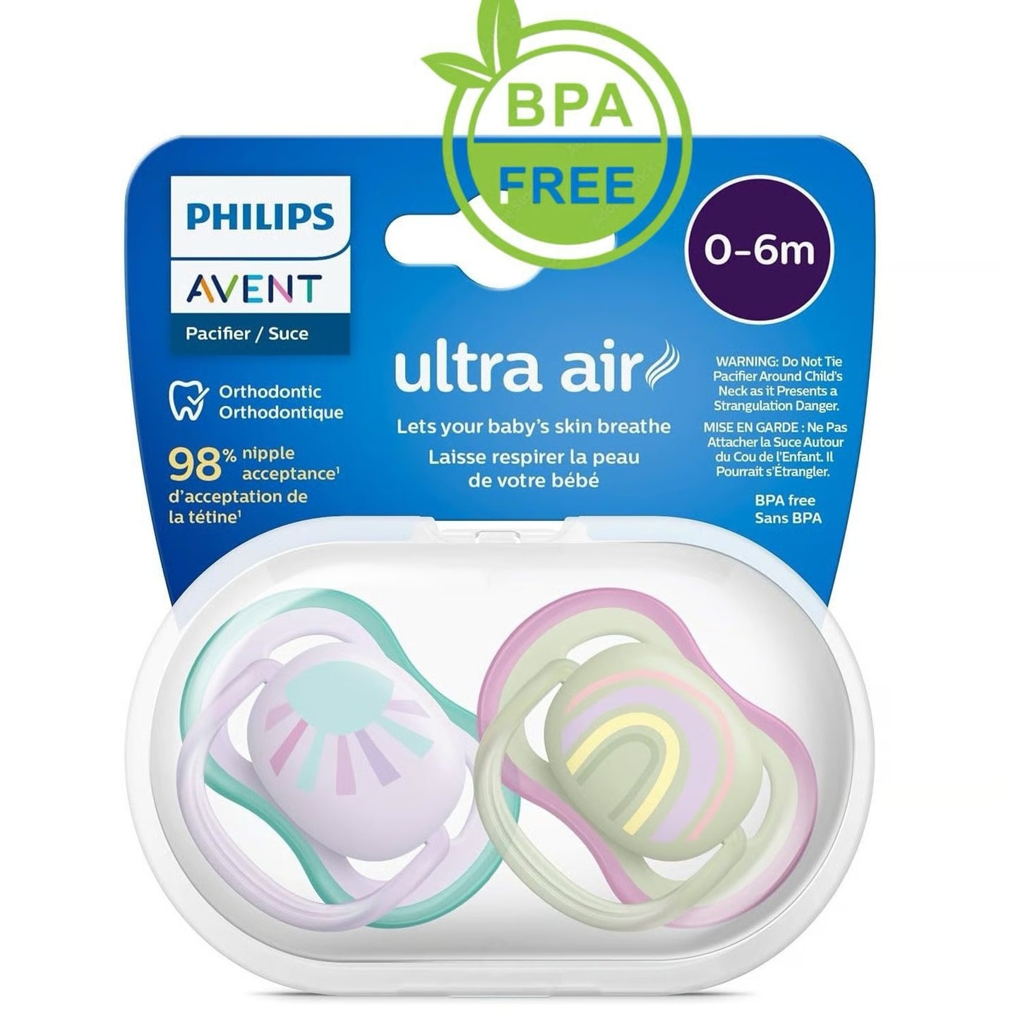 Chupa ultra air Philips Avent 0–6 meses
