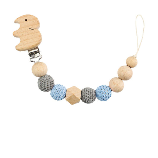 Cadena para chupa de madera