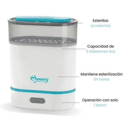 Esterilizador eléctrico de vapor Momeasy