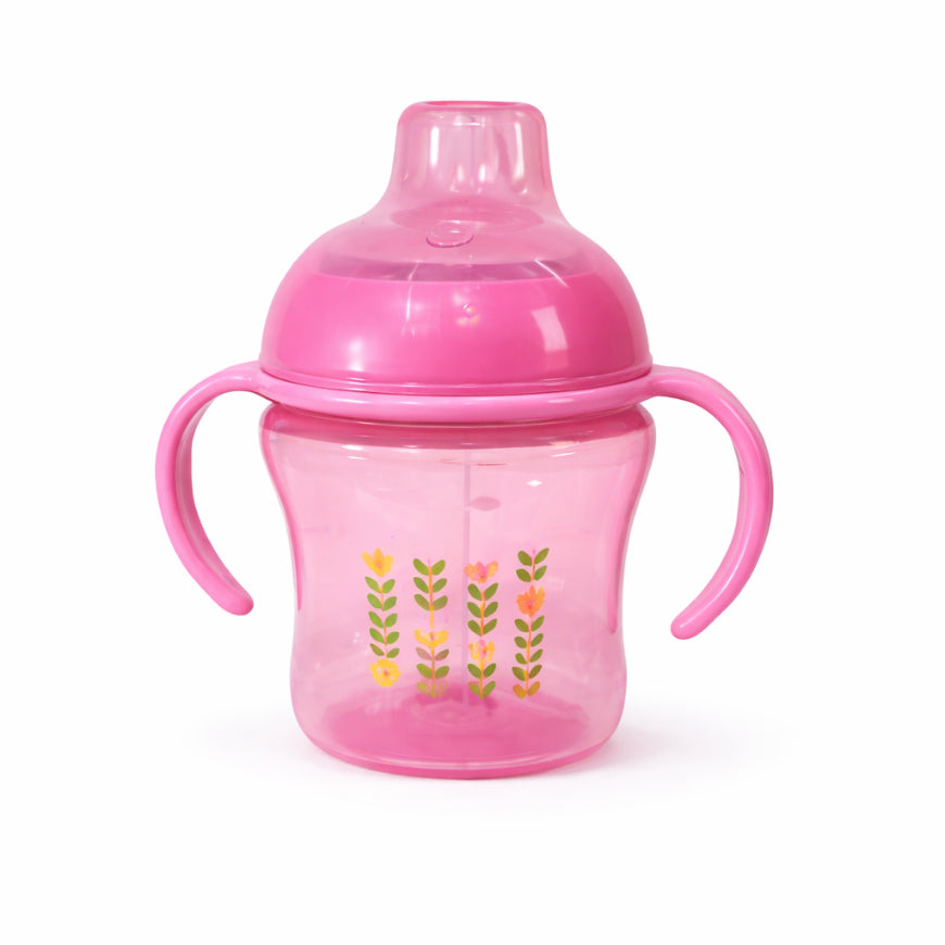 Vaso transición con asas antiderrame