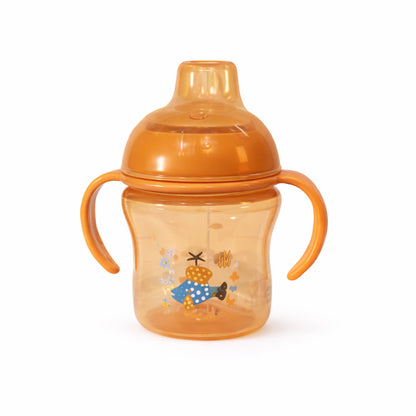 Vaso transición con asas antiderrame