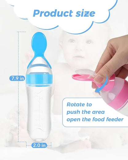 Tetero cuchara para bebé