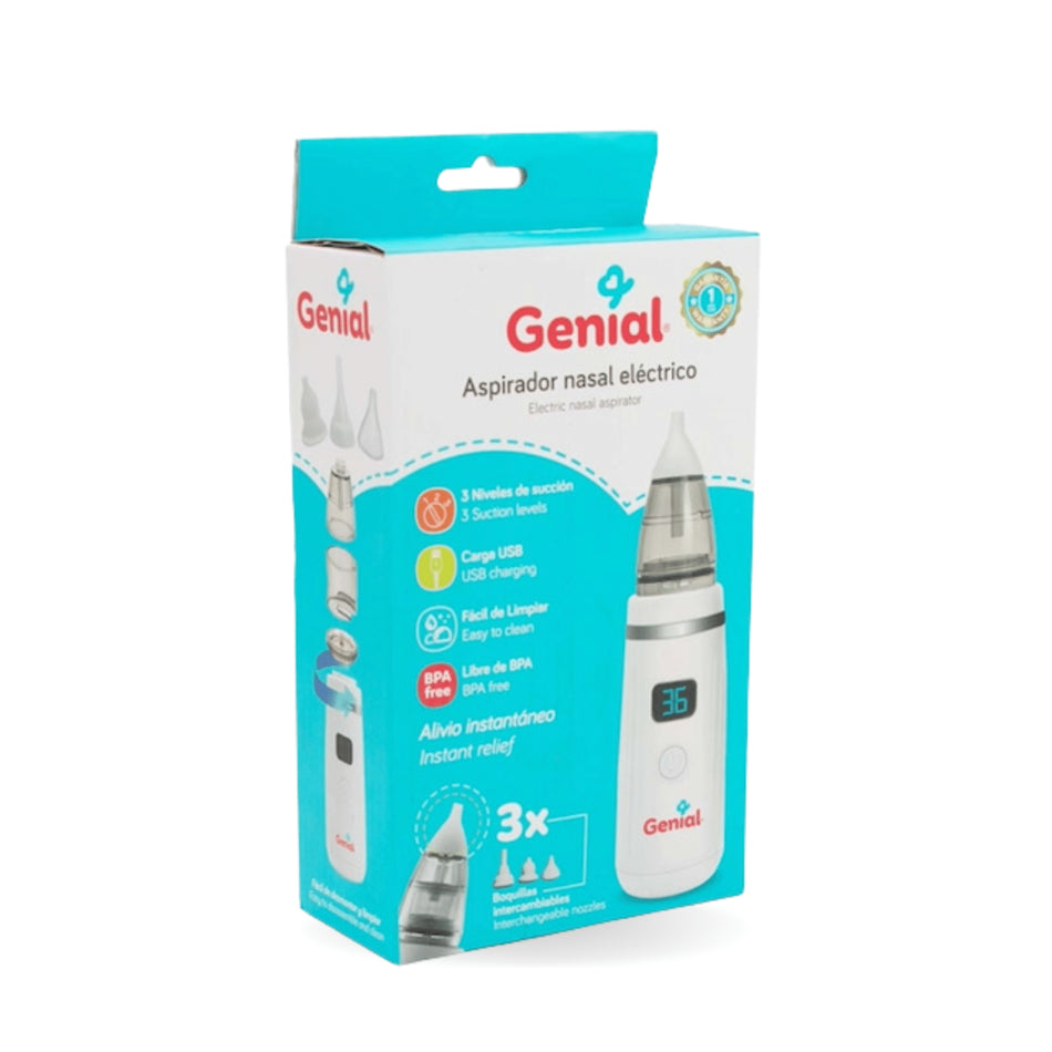 Aspirador nasal eléctrico para bebé Genial