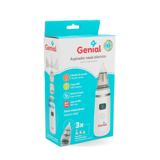 Aspirador nasal eléctrico para bebé Genial