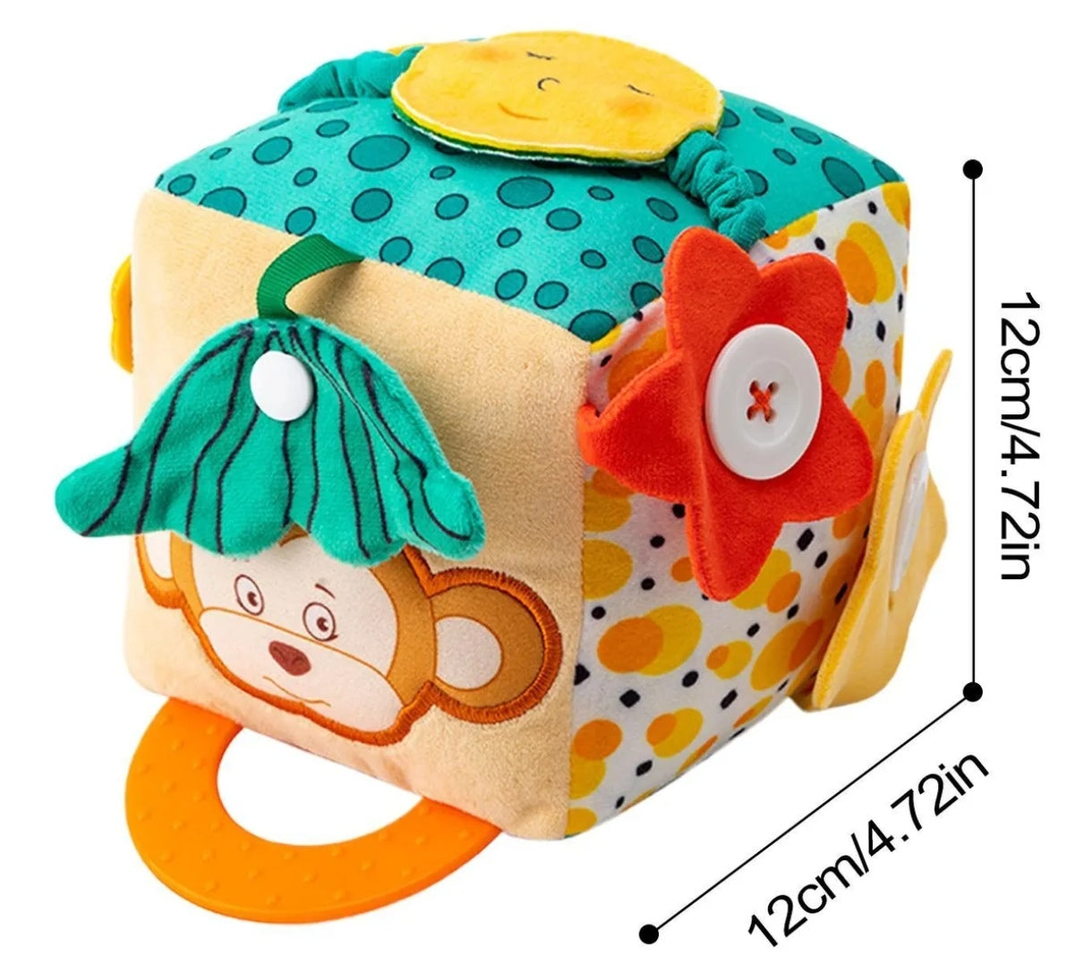 Cubo sensorial para bebé