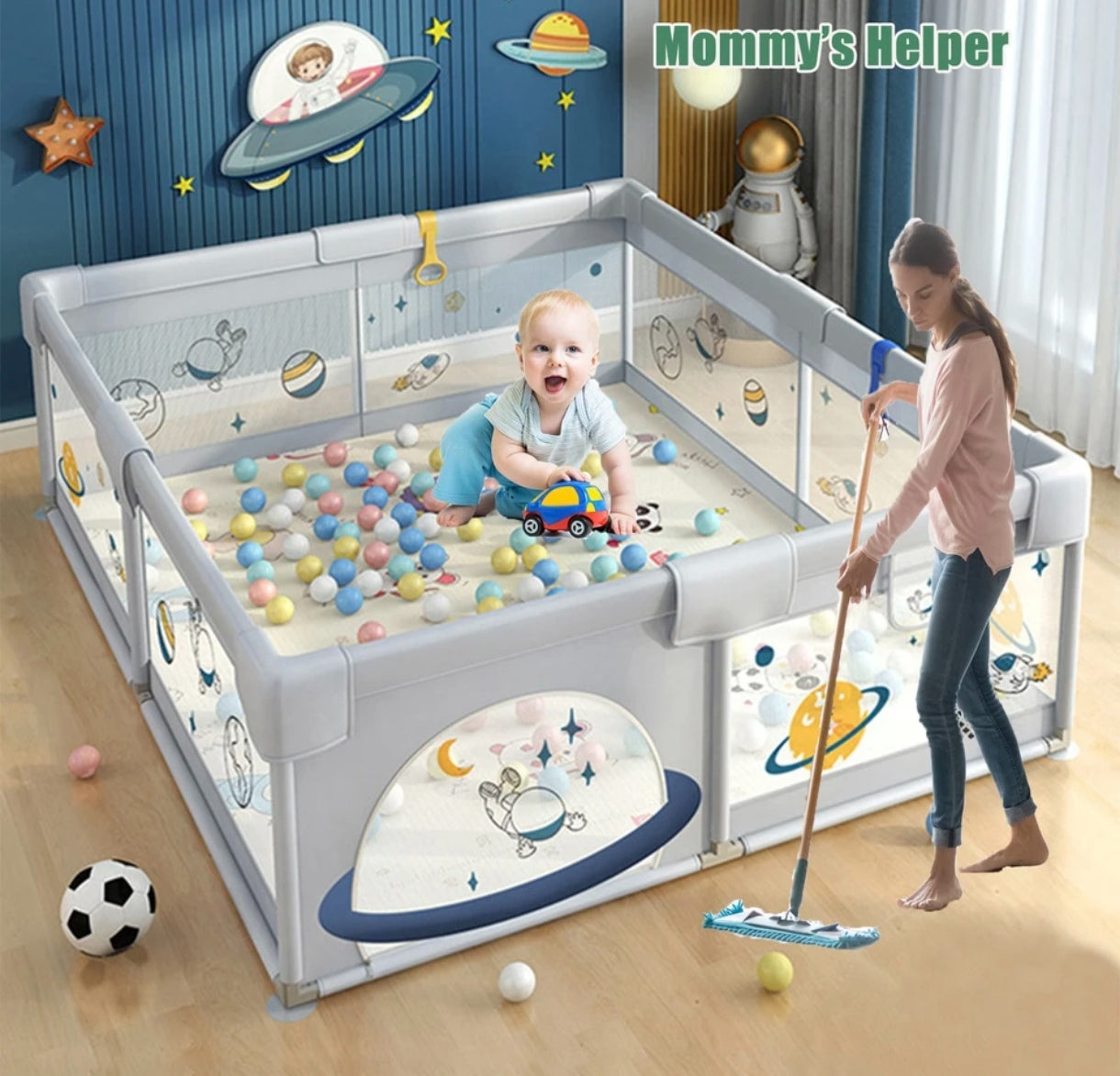 Corral de juegos para bebé