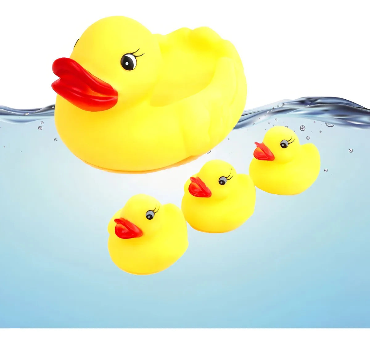 Set de patitos para baño