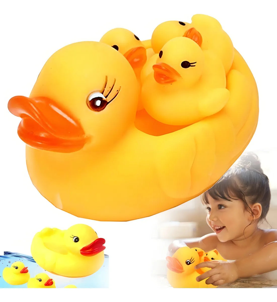 Set de patitos para baño