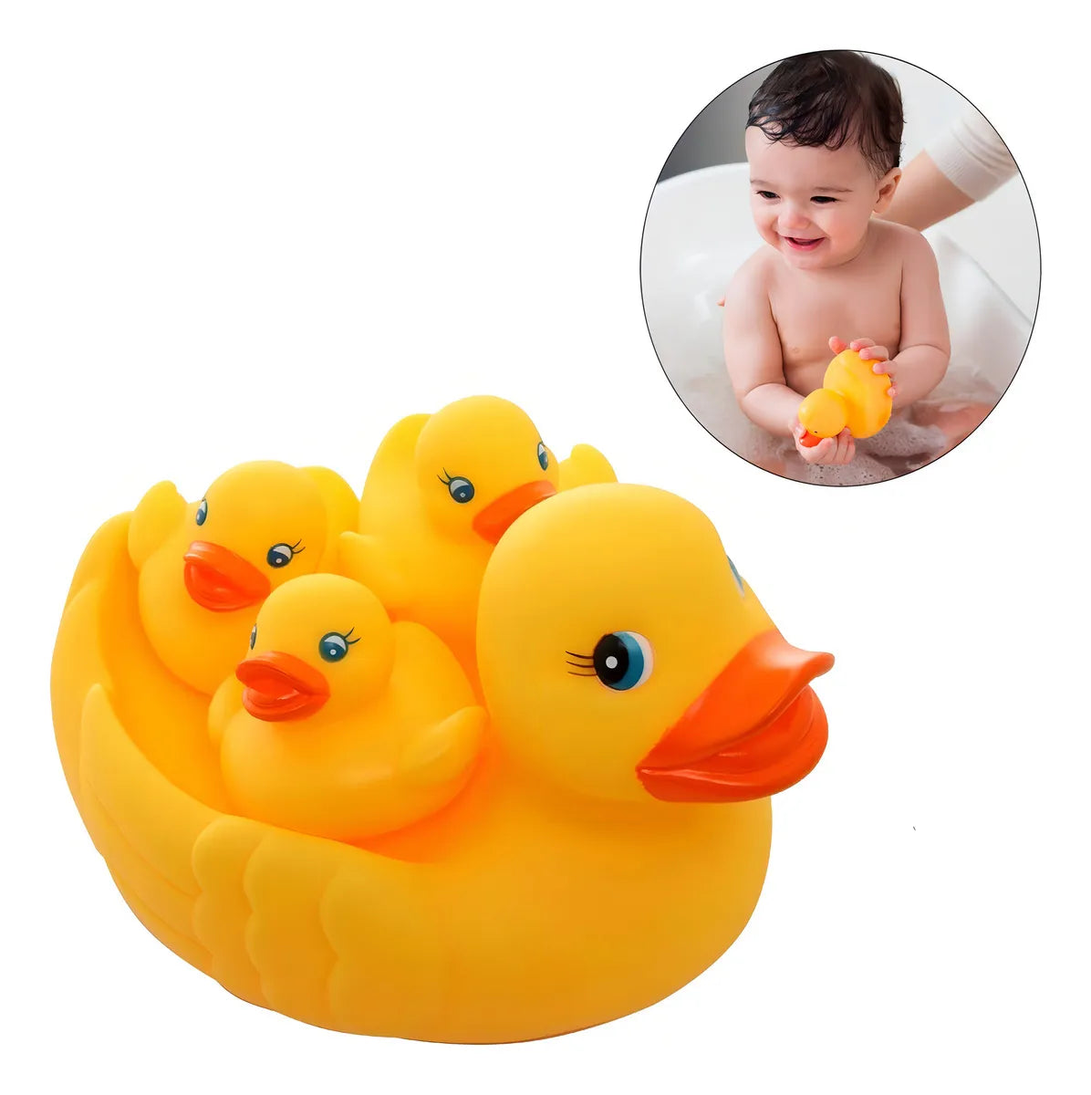 Set de patitos para baño