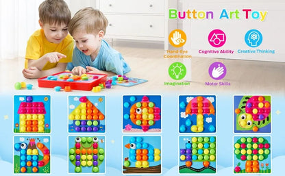 Tablero de botones didáctico