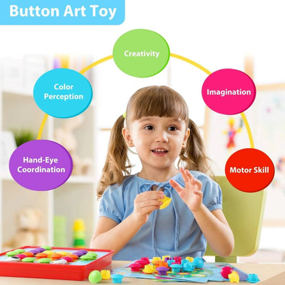 Tablero de botones didáctico