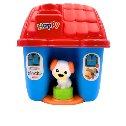 Casita de bloques perrito