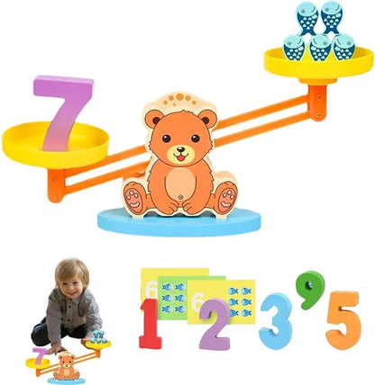 Balanza matemática Montessori
