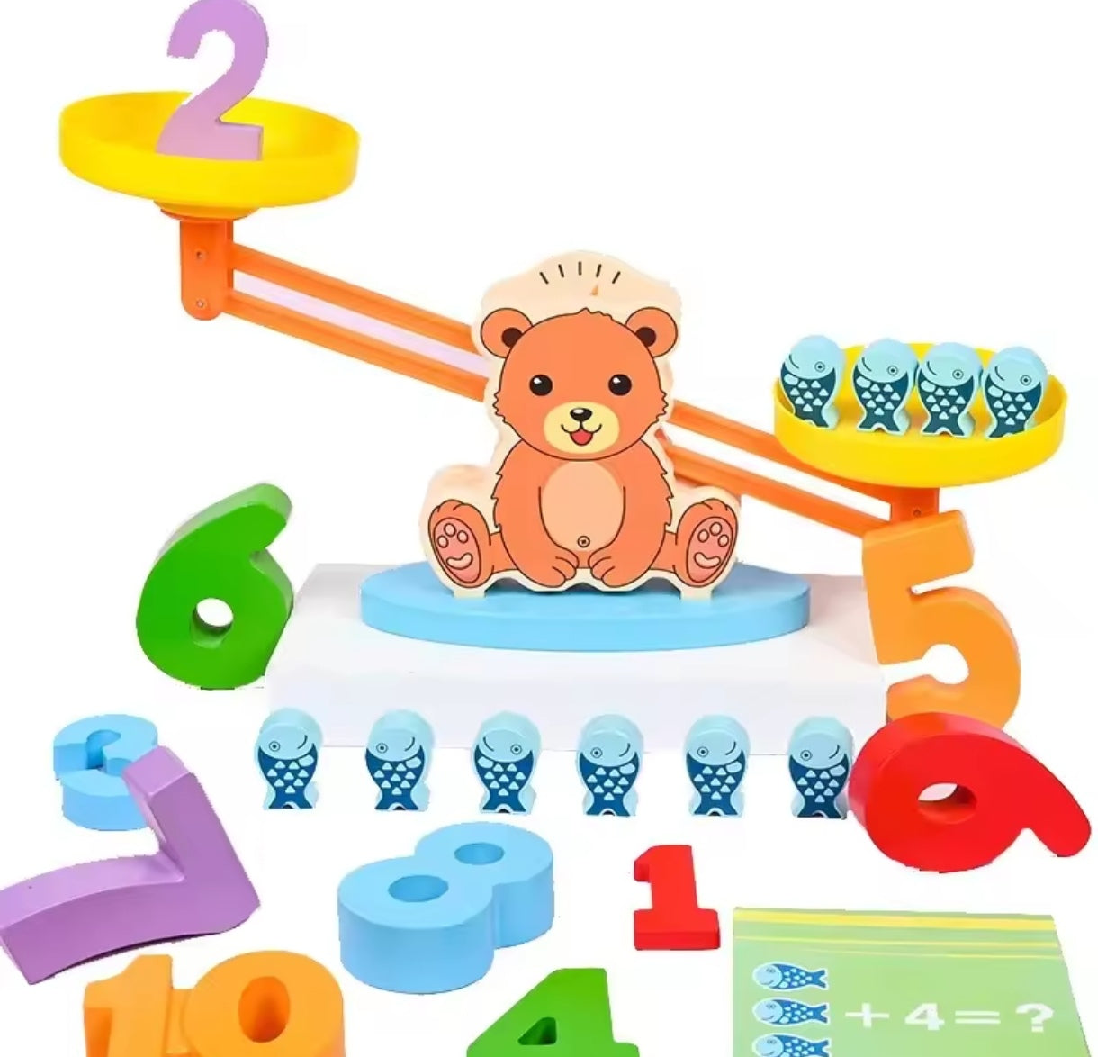 Balanza matemática Montessori
