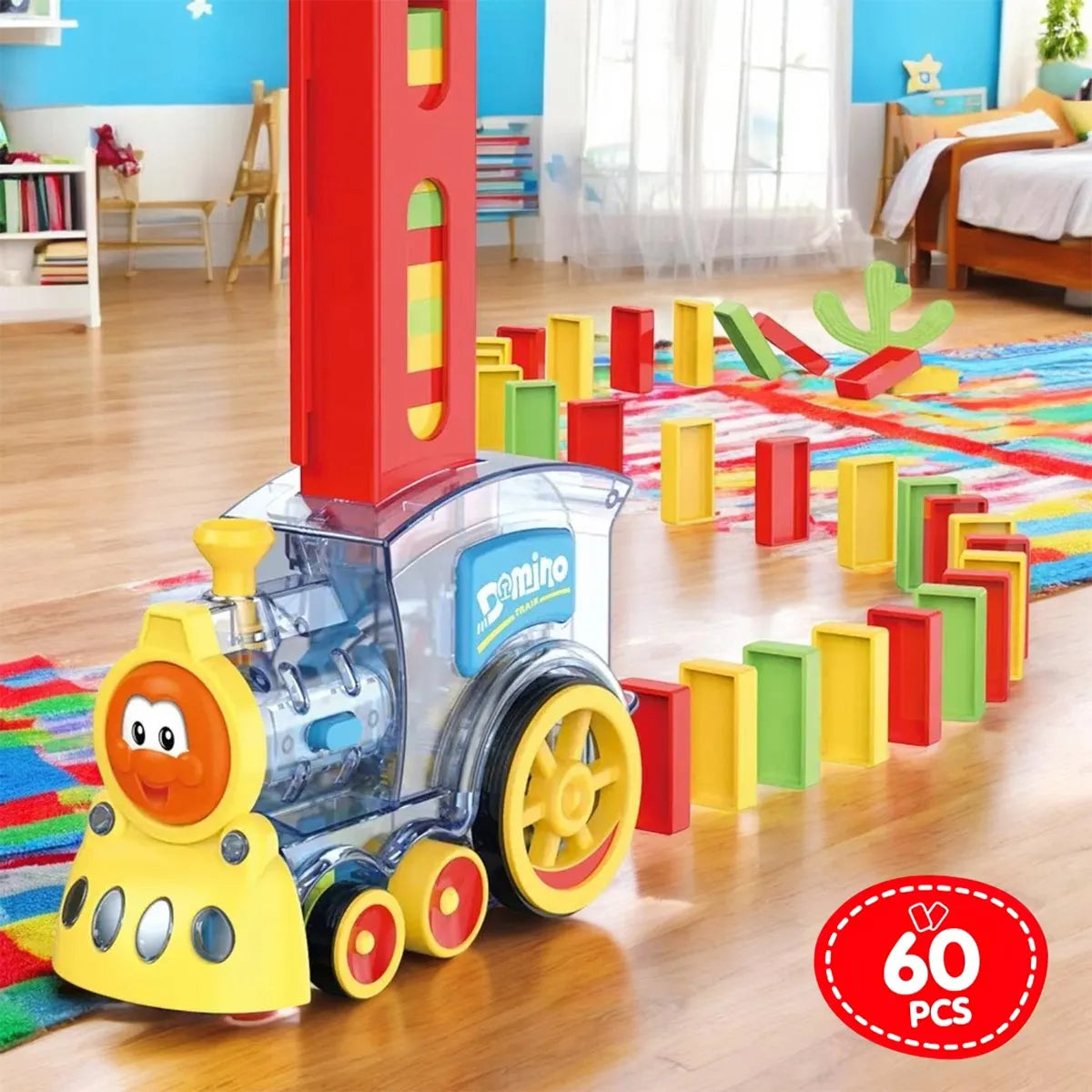 Tren dominó para niños