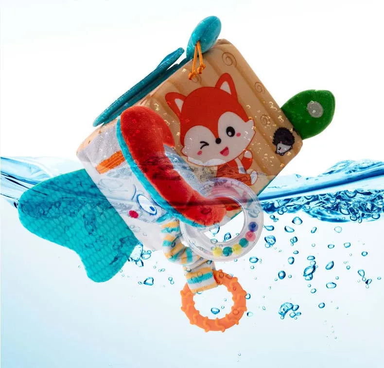 Cubo didáctico sensorial para bebé