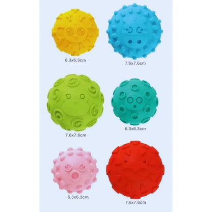 Pelotas sensoriales 6 piezas